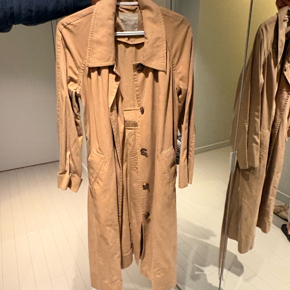Everlane Tan Trench Coat